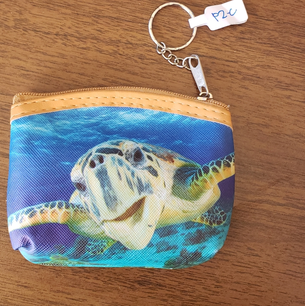 Turtle coin purse #P2-C
